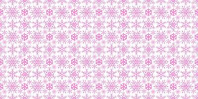 Vector Christmas card. Snowflakes background. Winter seamless pattern.