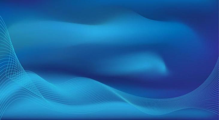 Blue gradient color abstract background Premium Vector
