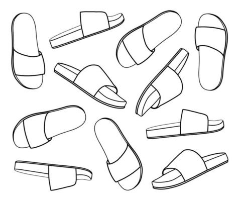 Shoe Sketch Vector Art, Icons, and Graphics for Free Download