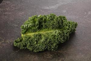 Vegetarian cuisine - Cale cabbage leaf