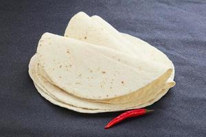 Mexican Tortilla circle bread for cooking photo