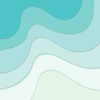 Wave patterned background vector
