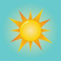 Sunshine on my shoulders makes me happy vector