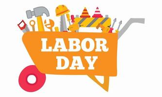 Labor Day Vector Illustration Design  graphic Element