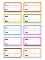 Kids Name Label Vector Art, Icons, and Graphics for Free Download