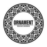 decorative ornament frame background vector
