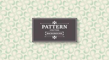 flat ornament line pattern design vector