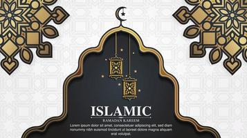Luxury ramadan kareem background