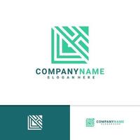 plantilla vectorial del logotipo ch inicial, conceptos creativos de diseño del logotipo ch vector