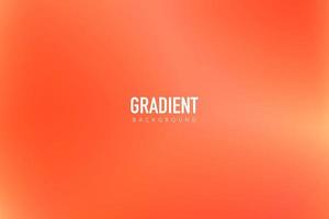 Gradient fluid background in orange color vector