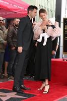 LOS ANGELES  FEB 10, Adam Levine, Dusty Roee Levine, Behati Prinsloo at the Adam Levine Hollywood Walk of Fame Star Ceremony at Musicians Institute on February 10, 2017 in Los Angeles, CA photo