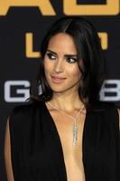 LOS ANGELES  FEB 21, Adria Arjona at the Pacific Rim Uprising Premiere at the TCL Chinese Theater IMAX on February 21, 2018 in Los Angeles, CA photo