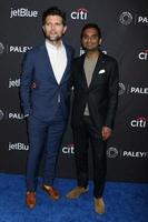 LOS ANGELES  MAR 21, Adam Scott, Aziz Ansari at the PaleyFest   Parks and Recreation 10th Anniversary Reunion at the Dolby Theater on March 21, 2019 in Los Angeles, CA photo