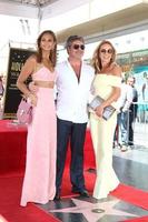 LOS ANGELES  AUG 22, Alesha Dixon, Simon Cowell, Amanda Holden at the Simon Cowell Star Ceremony on the Hollywood Walk of Fame on August 22, 2018 in Los Angeles, CA photo