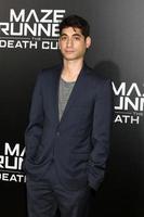 LOS ANGELES  JAN 18, Alexander Flores at the Maze Runner, The Death Cure Fan Screening at AMC 15 on January 18, 2018 in Century City, CA photo