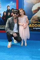 LOS ANGELES  JAN 6, AJ McLean, Ava McLean at the Paddington 2 US Premiere at Village Theater on January 6, 2018 in Westwood, CA photo