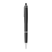 Black pen isolated on white, Vector illustration