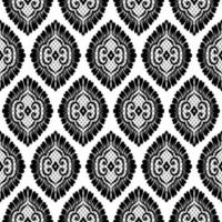 Seamless damask pattern vector