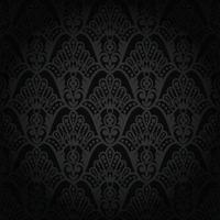 Seamless damask pattern vector
