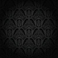 Seamless damask pattern vector