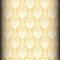 Seamless damask pattern vector