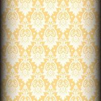 Seamless damask pattern vector