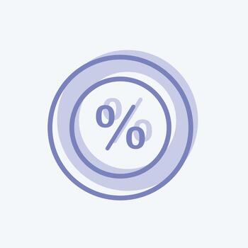 Icon Best Offer. suitable for Business symbol. two tone style. simple design editable. design template vector. simple symbol illustration vector