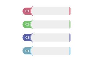infographic label template with icons. steps. Infographics for business concept. Can be used for info graphics, flow charts, presentations, web sites, banners, printed materials. vector
