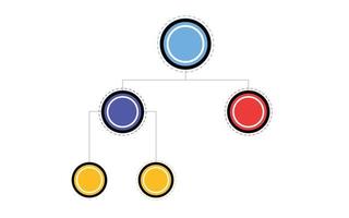 diagrama de flujo diagramas de flujo de flujo de trabajo, gráfico de infografías estructurales de negocios y diagramas de flujo conjunto de vectores aislados. estructura de jerarquía empresarial, diagrama y diagrama de flujo organizativo