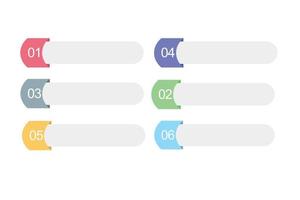 plantilla de etiqueta infográfica con iconos. pasos. infografías para el concepto de negocio. se puede utilizar para gráficos de información, diagramas de flujo, presentaciones, sitios web, pancartas, materiales impresos. vector