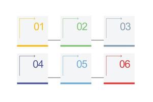 infographic label template with icons. steps. Infographics for business concept. Can be used for info graphics, flow charts, presentations, web sites, banners, printed materials. vector