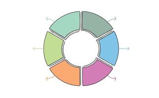 Business circle. timeline infographic icons designed for abstract background template milestone element modern diagram process technology digital marketing data presentation chart vector