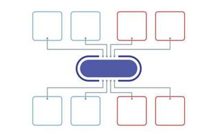 diagrama de flujo diagramas de flujo de flujo de trabajo, gráfico de infografías estructurales de negocios y diagramas de flujo conjunto de vectores aislados. estructura de jerarquía empresarial, diagrama y diagrama de flujo organizativo