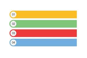 plantilla de etiqueta infográfica con iconos. pasos. infografías para el concepto de negocio. se puede utilizar para gráficos de información, diagramas de flujo, presentaciones, sitios web, pancartas, materiales impresos. vector