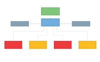 diagrama de flujo diagramas de flujo de flujo de trabajo, gráfico de infografías estructurales de negocios y diagramas de flujo conjunto de vectores aislados. estructura de jerarquía empresarial, diagrama y diagrama de flujo organizativo