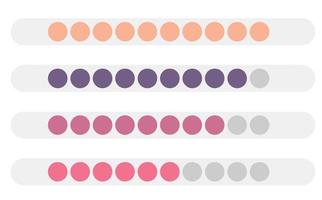 círculo de negocios iconos de infografía de línea de tiempo diseñados para plantilla de fondo abstracto elemento de hito diagrama moderno tecnología de proceso gráfico de presentación de datos de marketing digital vector