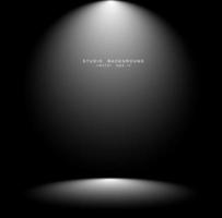 Studio room background vector