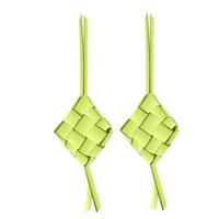 Vector image of ketupat Eid