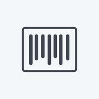 Icon Barcode. suitable for Business symbol. line style. simple design editable. design template vector. simple symbol illustration vector