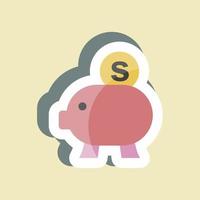 Sticker Money Back. suitable for Business symbol. simple design editable. design template vector. simple symbol illustration
