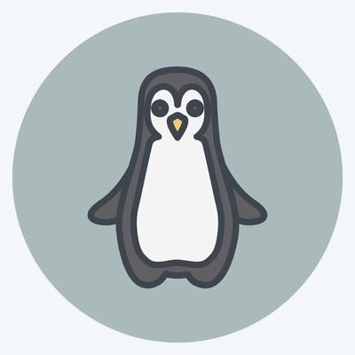 Icon Penguin. suitable for Animal symbol