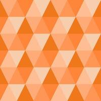 orange dimensional hexagon seamless background vector