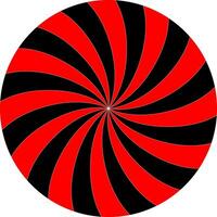 vector red black circle like swirl motion