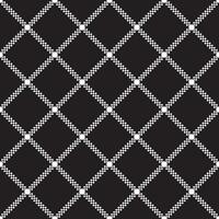 Seamless background with small squares merging white lines on a black background. vector