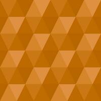 brown hexagon dimensional seamless background vector