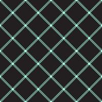 Seamless background with small polygonal stripes merging in blue lines on a black background. vector