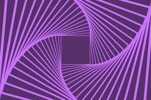 Abstract Purple Square Realistic Optical Illusion Background vector