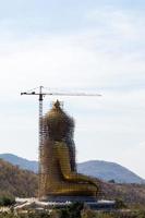 Restoration Buddha Mountain. photo