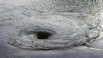 las mareas son ondas espirales. foto