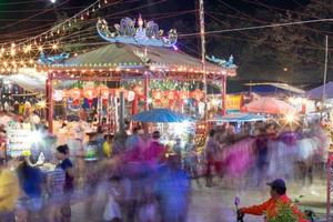 Blur motion with the shrine lighting. photo